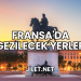 Fransa'da Gezilecek Yerler