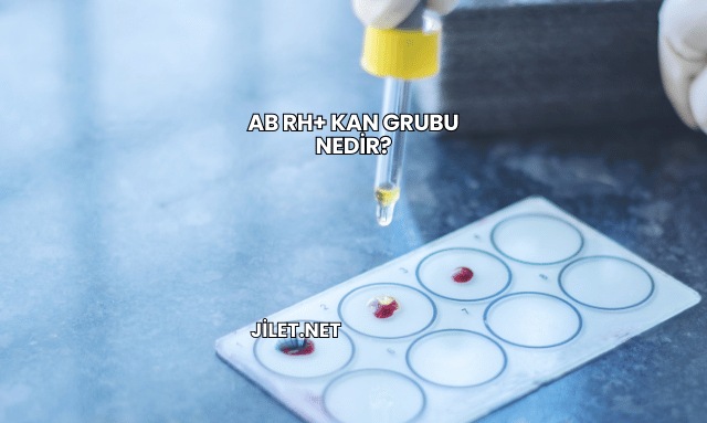 AB Rh+ Kan Grubu Nedir?