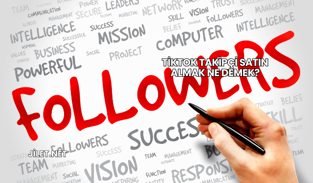 TikTok Takipçi Satın Almak Ne Demek?