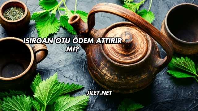 Isırgan Otu Ödem Attırır mı?
