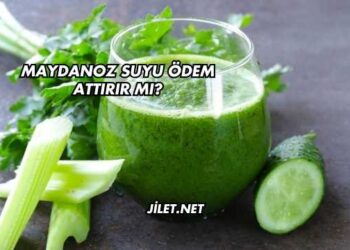 Maydanoz Suyu Ödem Attırır mı?